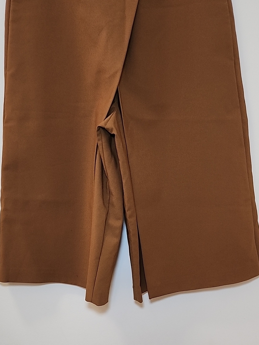 Tibi City stretch culotte wrap-style Front Slit Size 4 - Picture 6 of 16